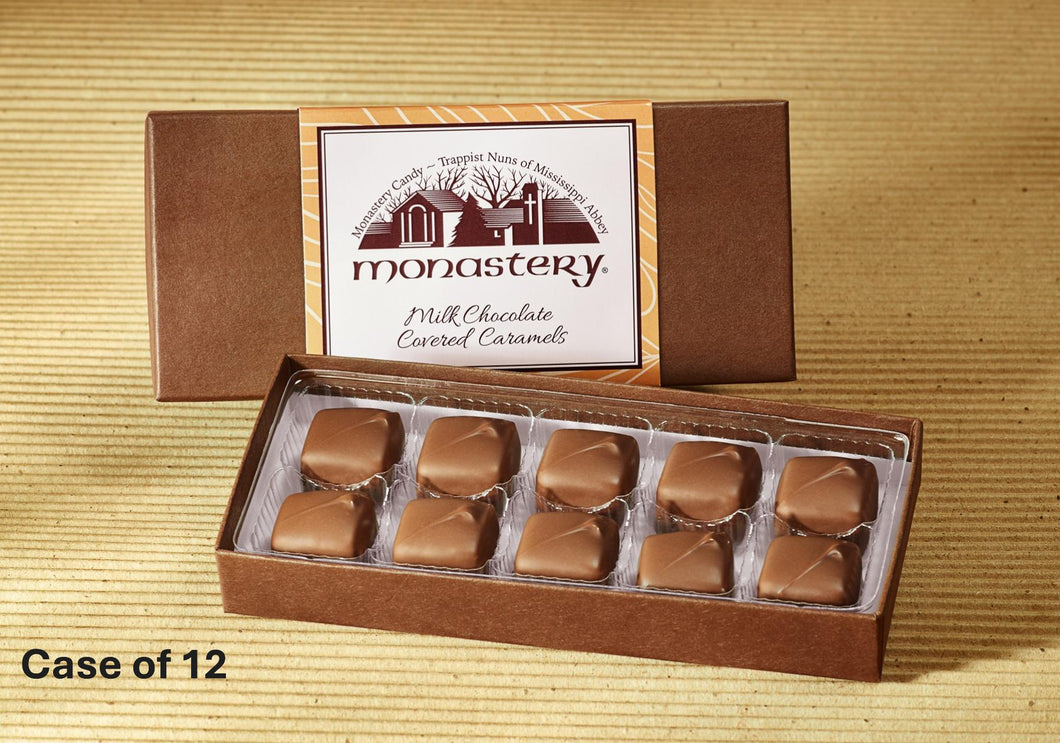 Milk Chocolate-Covered Caramels 4.5 oz Case of 12