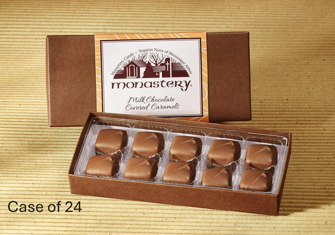 Milk Chocolate-Covered Caramels 4.5 oz Case of 24