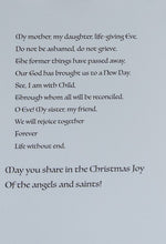 Load image into Gallery viewer, Mary and Eve Christmas Cards