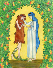 Load image into Gallery viewer, Mary and Eve Holy Cards 25 pack